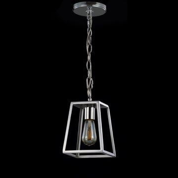 Ira 6.25" Adjustable Drop Metal LED Pendant - JONATHAN Y